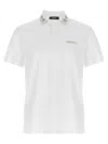 Versace White Barocco Sea Polo Shirt In White