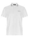 Versace White Barocco Sea Polo Shirt In White