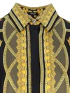 Versace Shirt With La Coupe Des Dieux Print In Black