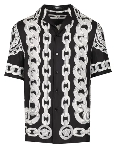 Versace "barocco Shirt Shirts Multicolor