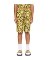 Versace Barocco Shorts In Multicolor