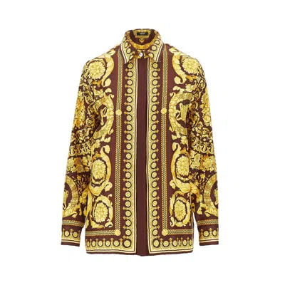 VERSACE BAROCCO SILK SHIRT