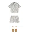 Versace Barocco Silk Shirt In White