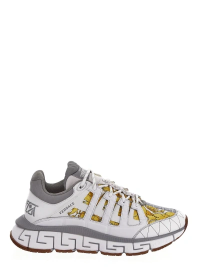 Versace Barocco Sneaker In White