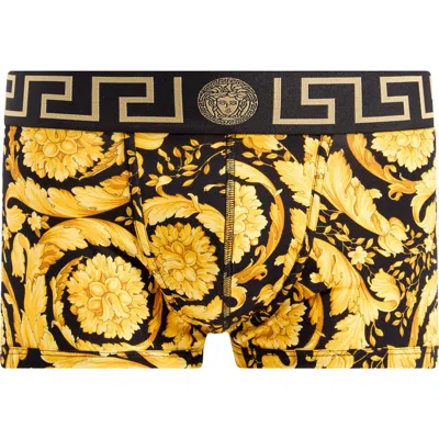 VERSACE VERSACE BAROCCO STRETCH COTTON TRUNKS