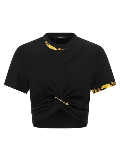 VERSACE BAROCCO T-SHIRT BLACK