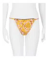 Versace Barocco Thong In Multi