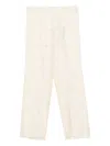 Versace Barocco Trousers In Neutral