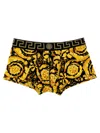 Versace 'baroque' Print Stretch Waistband Boxers