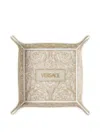 Versace Barocco Vide Poche Tray In Neutral