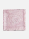VERSACE BAROCCO WOOL, SILK AND CASHMERE SCARF