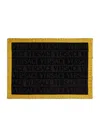 Versace Baroque Bath Mat In Black