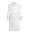 Versace Baroque Bath Robe In White