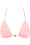 Versace Bikini Top In Pink