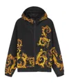 Versace Baroque Casual Jacket In Black