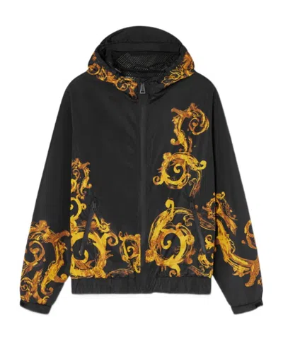 Versace Baroque Casual Jacket In Black