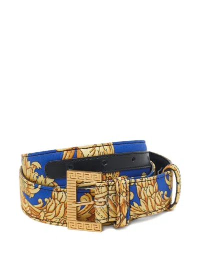 Pre-owned Versace Baroque-motif Belt