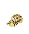 Versace Baroque Pattern-print Cap In Multicolor
