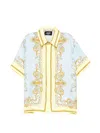 Versace Baroque-patterned Shirt In Multi