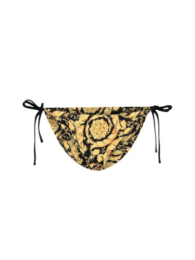 VERSACE VERSACE BAROQUE PRINT BIKINI BOTTOM