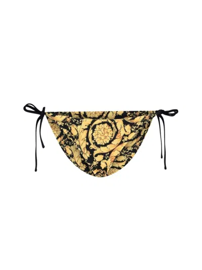 VERSACE VERSACE BAROQUE PRINT BIKINI BOTTOM