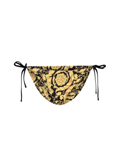 VERSACE VERSACE BAROQUE PRINT BIKINI BOTTOM