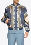 Versace Cameo Bomber Jacket