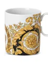 Versace Baroque-print Mug In White