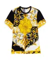 Versace Baroque-print T-shirt In Multicolor