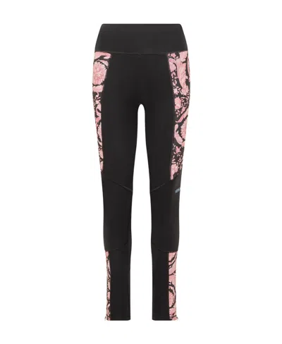 VERSACE VERSACE BAROQUE PRINTED LEGGINGS