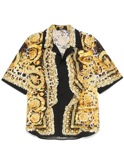 VERSACE BARROCO-PRINT SHIRT