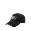 Versace Black Cotton Baseball Cap In Black