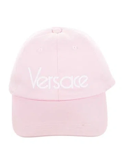 Pre-owned Versace Baseball Cap In Pink