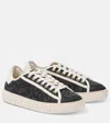 Versace Greca Barocco Sneakers In 2be4c-black+off White-light