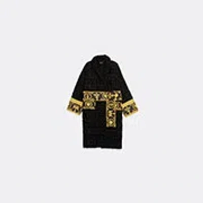 VERSACE BATH LINENS BLACK S