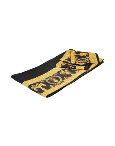 Versace Bed Set Black Size - Cotton In Yellow