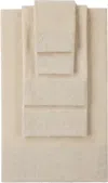 Versace Beige Barocco Towel Set, 5 Pcs In 2kf40-beige+beige