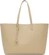 VERSACE BEIGE CALF LEATHER TOTE