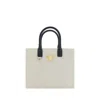 Versace Beige Cotton Shoulder Bag