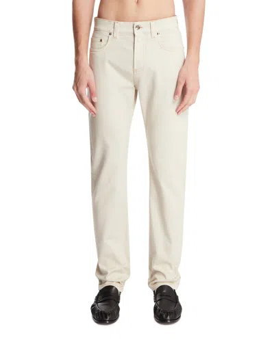 Versace Beige Five-pocket Jeans In Purple