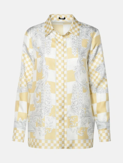 Versace Beige Silk Shirt