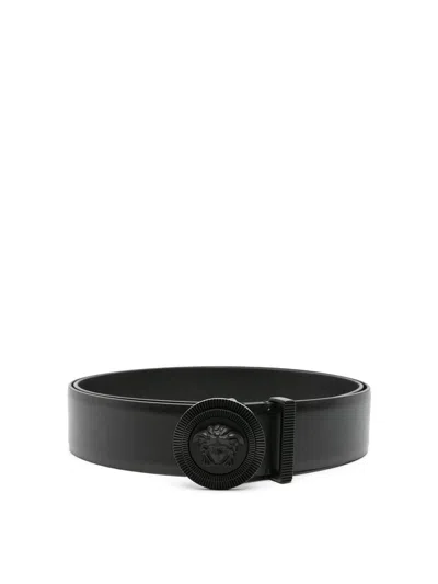 Versace Belt In Black