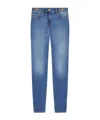 Versace Belt-loop Jeans In Blue