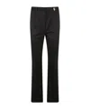 Versace Belt Loop Track Pants In Black