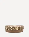 Versace Belt With Logo In Letters