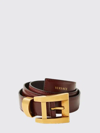 Versace Belt Woman  In Brown