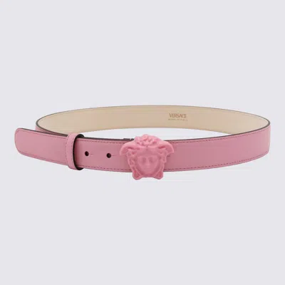 Versace Belts In Baby Pink-oro
