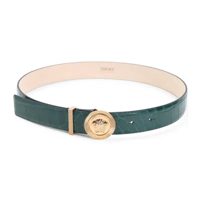 VERSACE BELTS GREEN