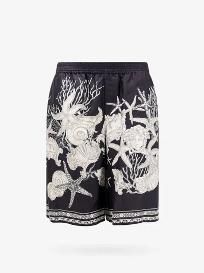 Versace Bermuda Shorts In Black