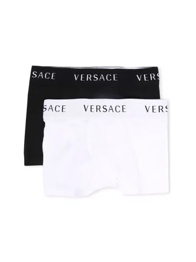 Versace Kids' Bi-pack In Multicolour